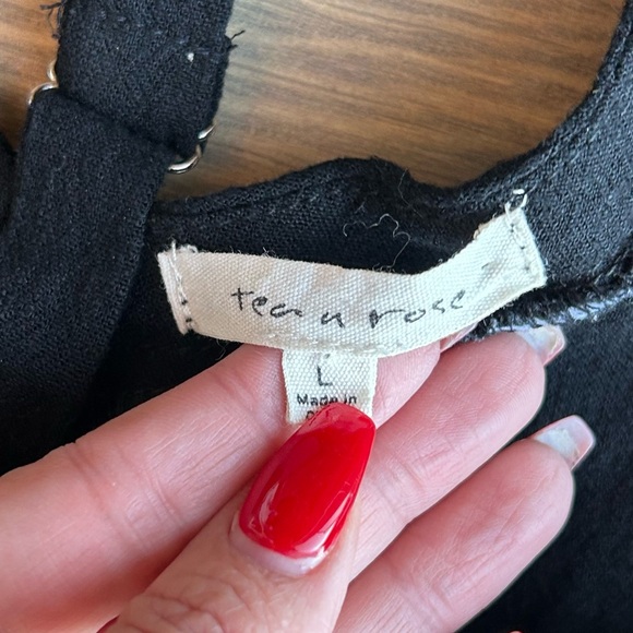 Tea n Rose Black Jumpsuit - Picture 4 of 4